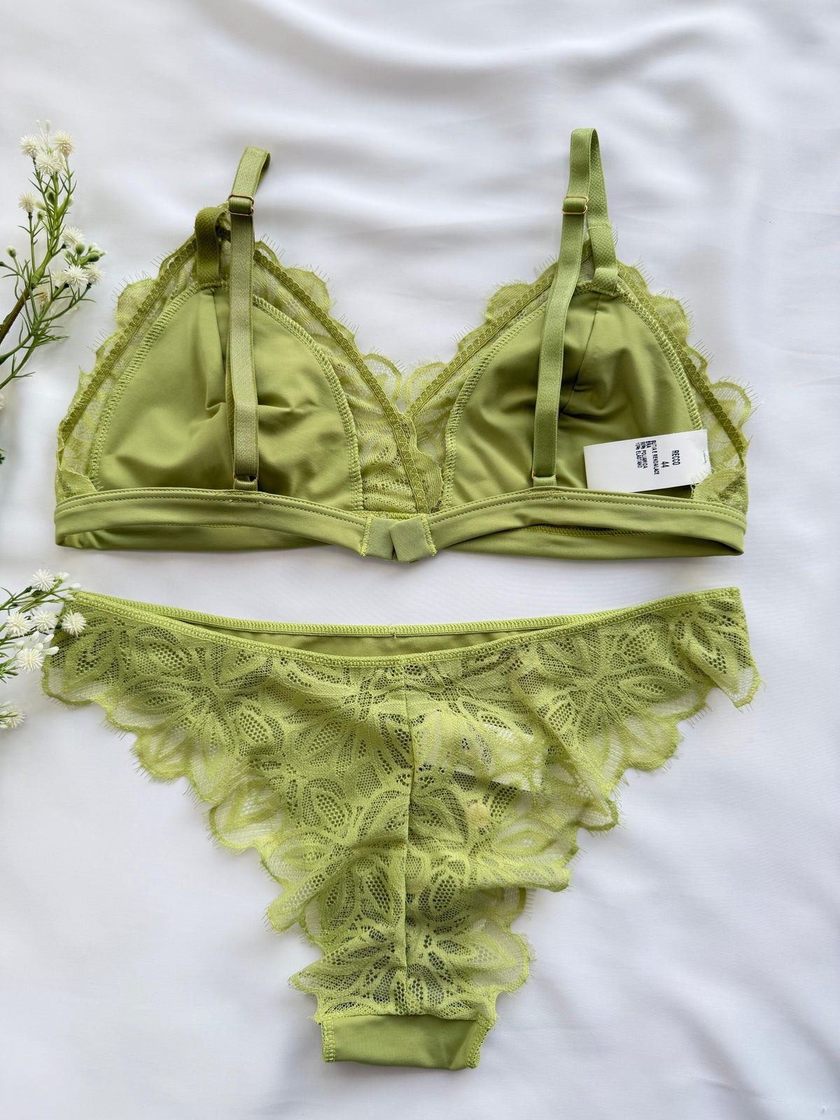 CONJUNTO RECCO DE BIO SENCI COM RENDA (peças avulsas)
