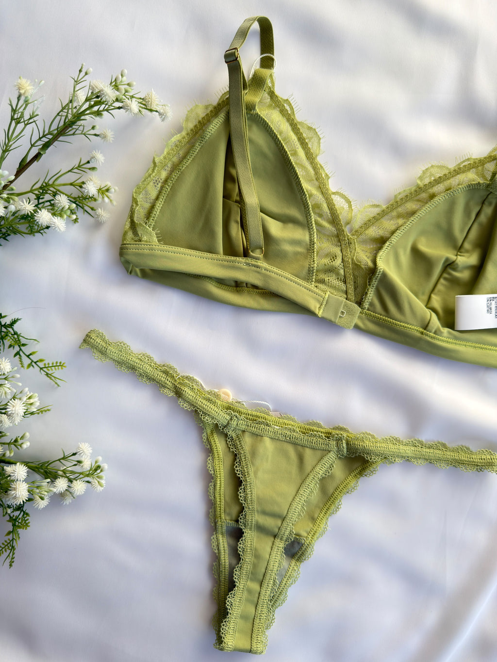 CONJUNTO RECCO DE BIO SENCI COM RENDA (peças avulsas)