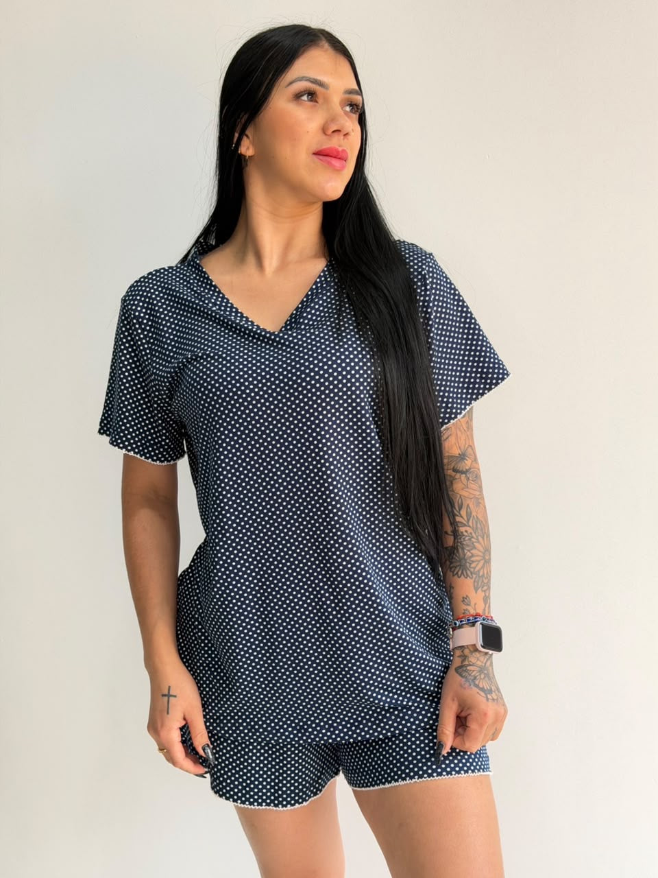 PIJAMA SHORTDOLL SUEDE