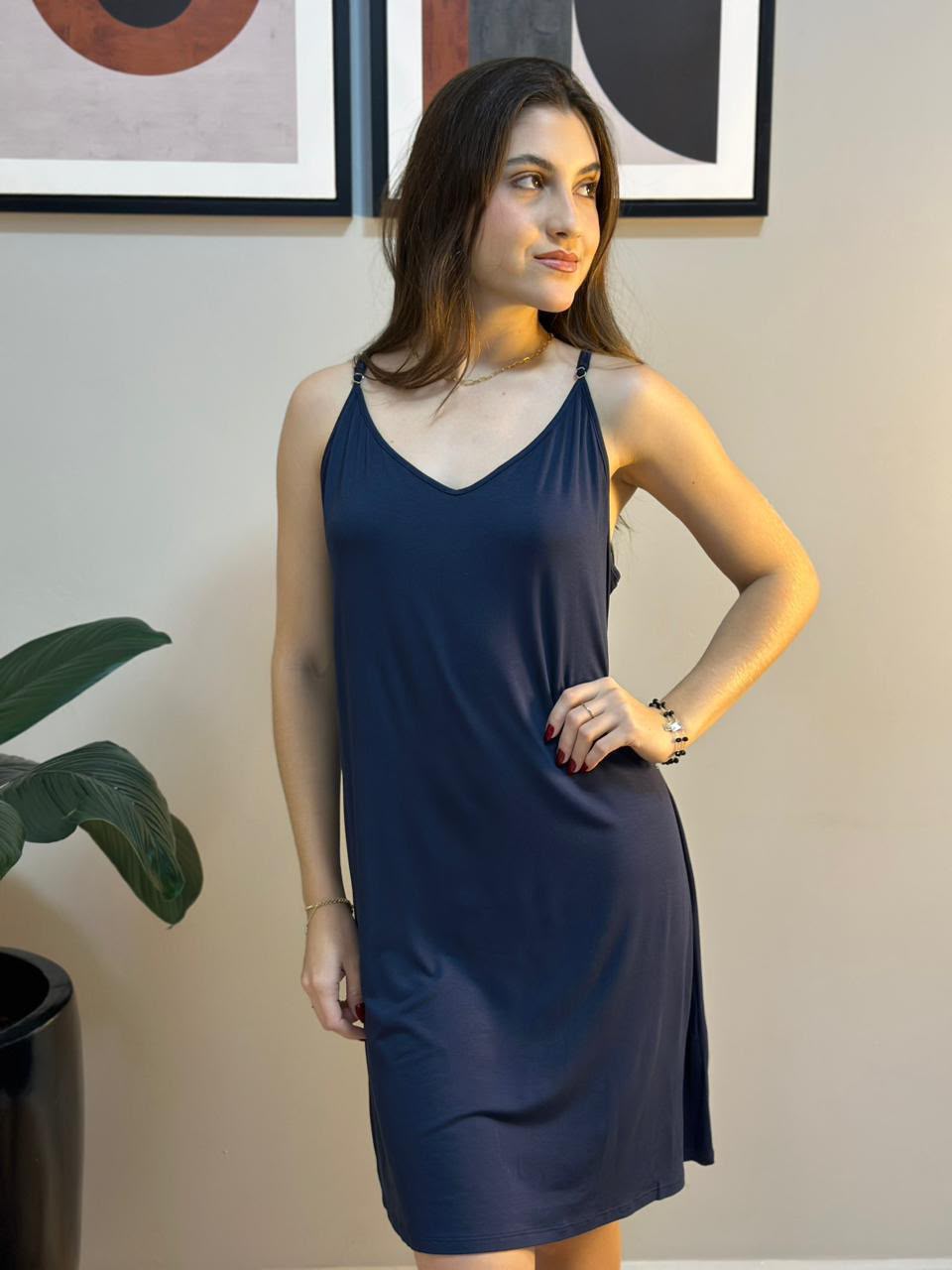 CAMISOLA DE VISCOSE STRETCH RECCO