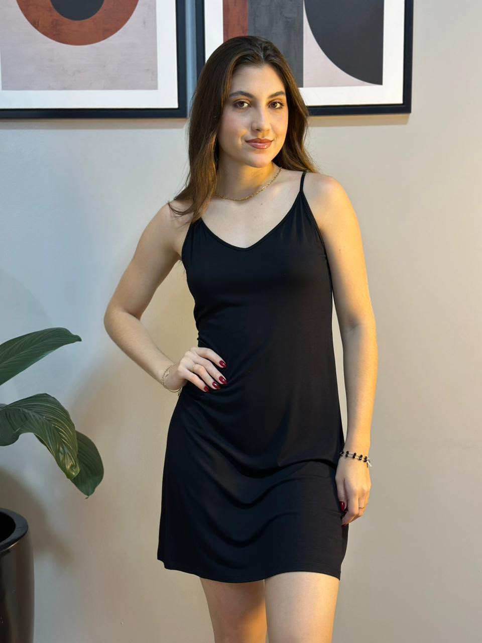CAMISOLA DE VISCOSE STRETCH RECCO