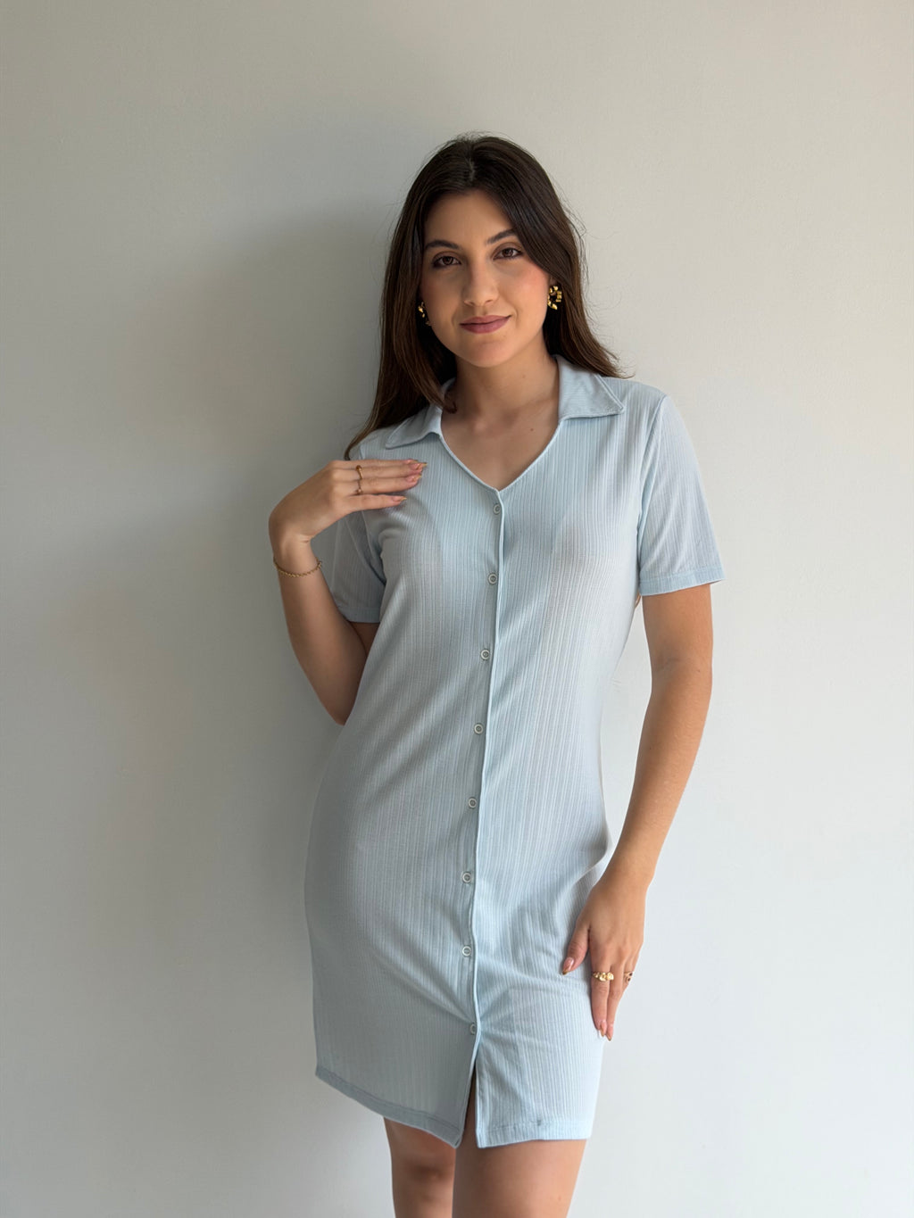 Camisola com abertura