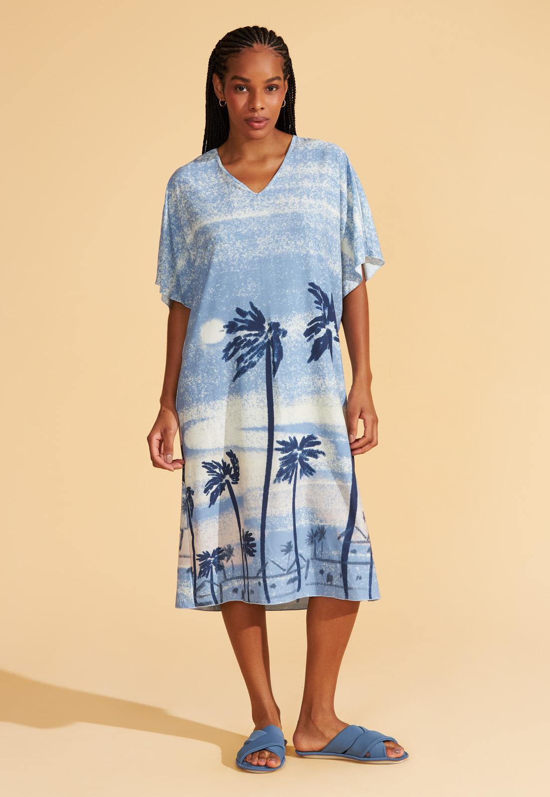 CAFTAN LONGA DE SILKY SKIN RECCO