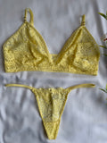 CONJUNTO DE RENDA RECCO SEM BOJO E SEM ARO (peças avulsas)