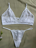 CONJUNTO DE RENDA RECCO SEM BOJO E SEM ARO (peças avulsas)
