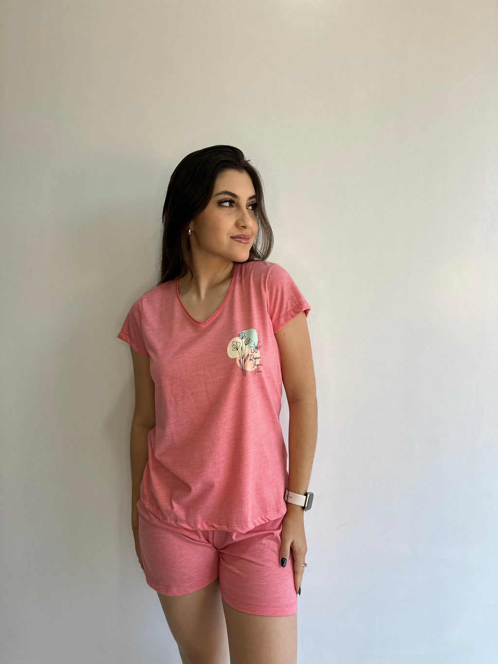 PIJAMA MEIA MANGA