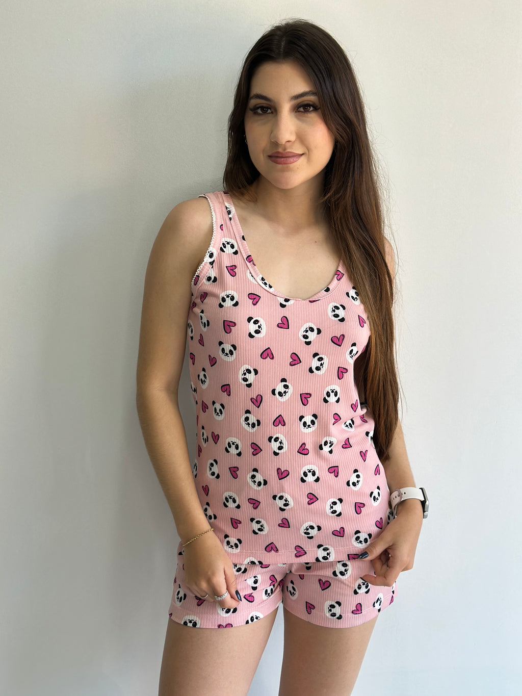 PIJAMA REGATA CANELADA