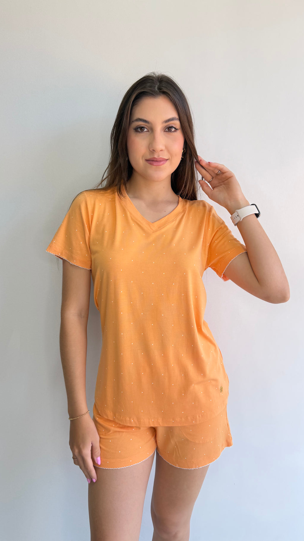Pijama shortdoll de viscose