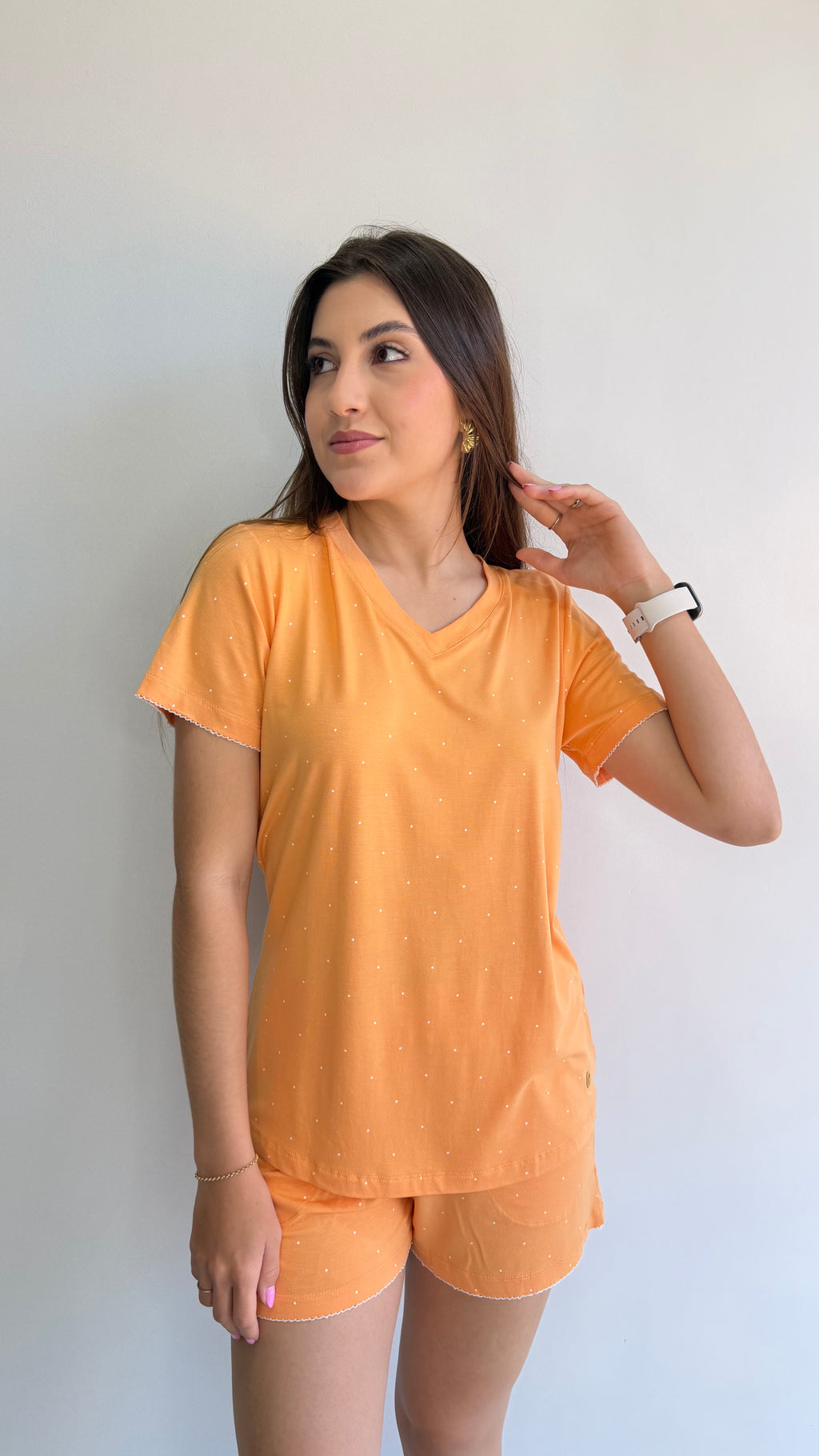 Pijama shortdoll de viscose