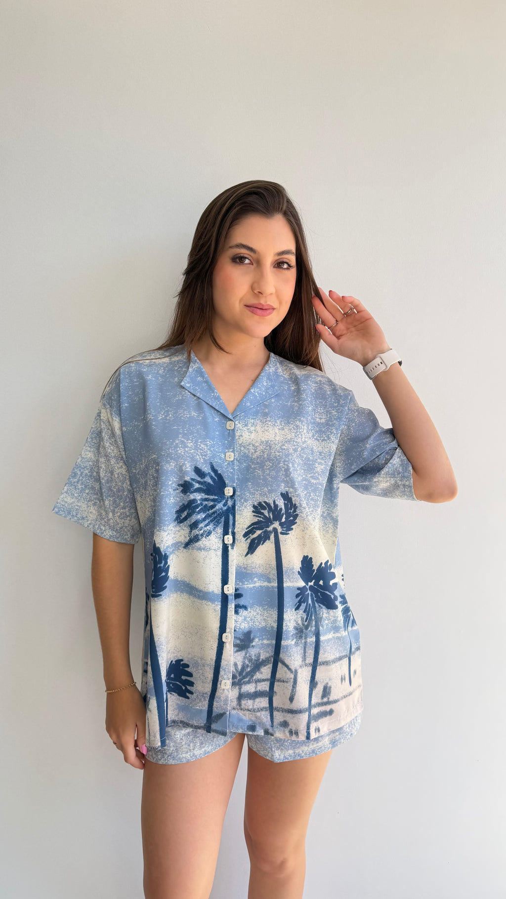 PIJAMA CURTO ABERTO DE SILKY SKIN RECCP