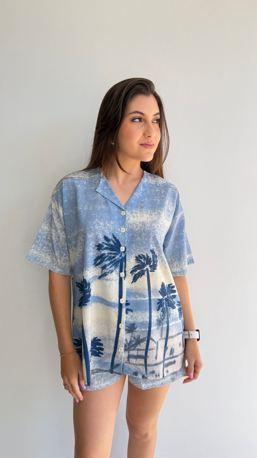 PIJAMA CURTO ABERTO DE SILKY SKIN RECCP