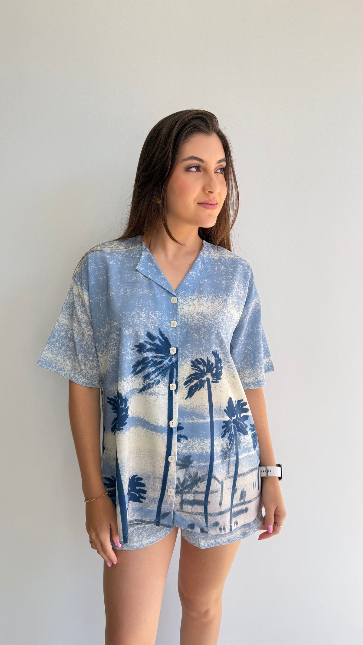 PIJAMA CURTO ABERTO DE SILKY SKIN RECCP