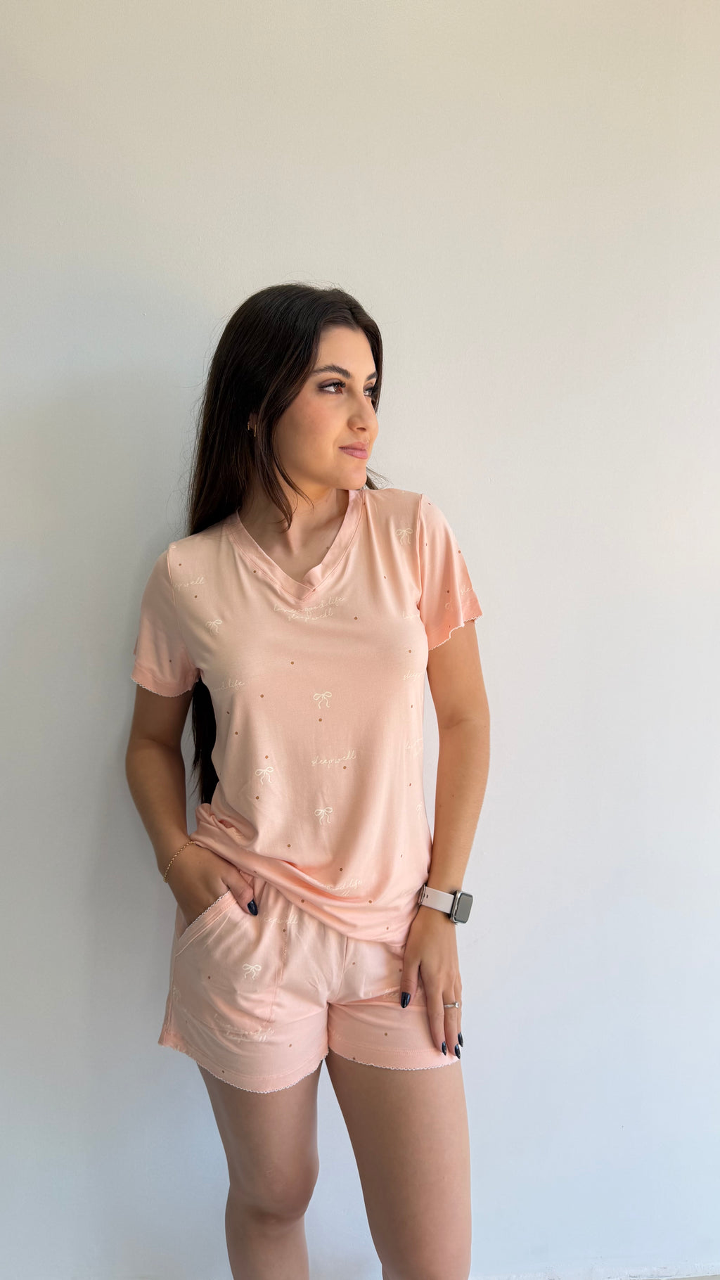 Pijama shortdoll de viscose