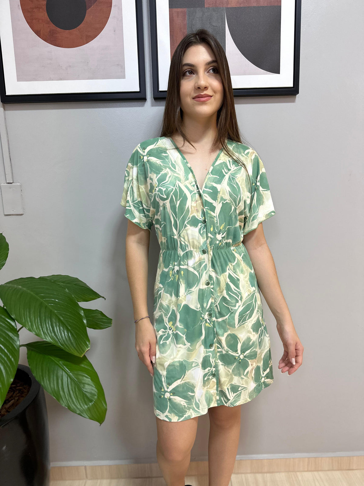 KAFTAN CLÁSSICA ESTAMPADA