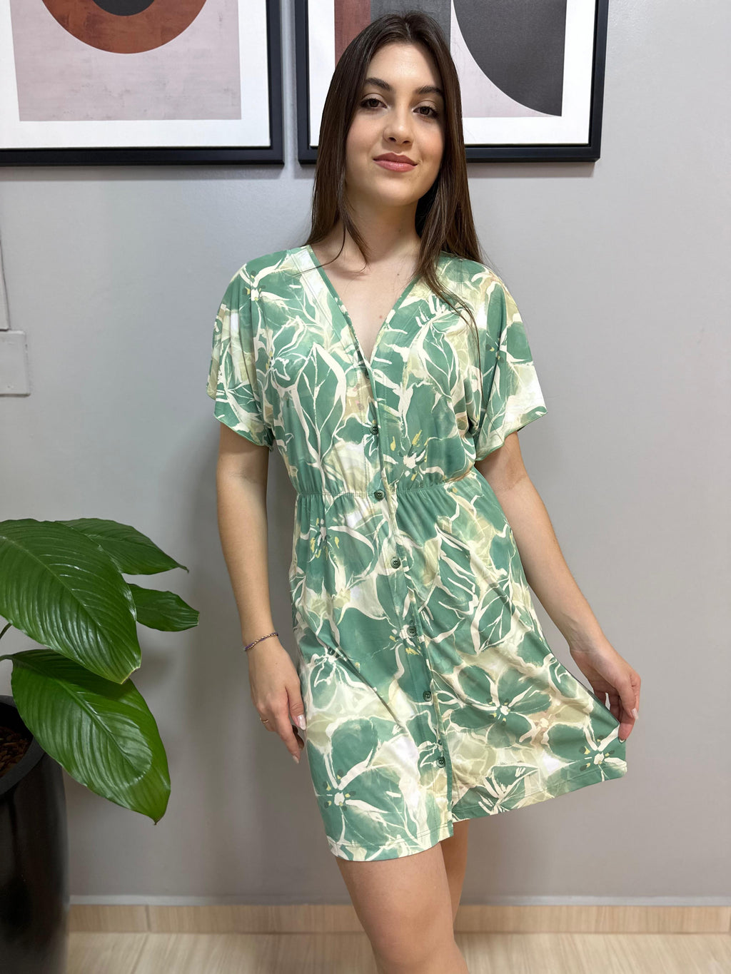 KAFTAN CLÁSSICA ESTAMPADA