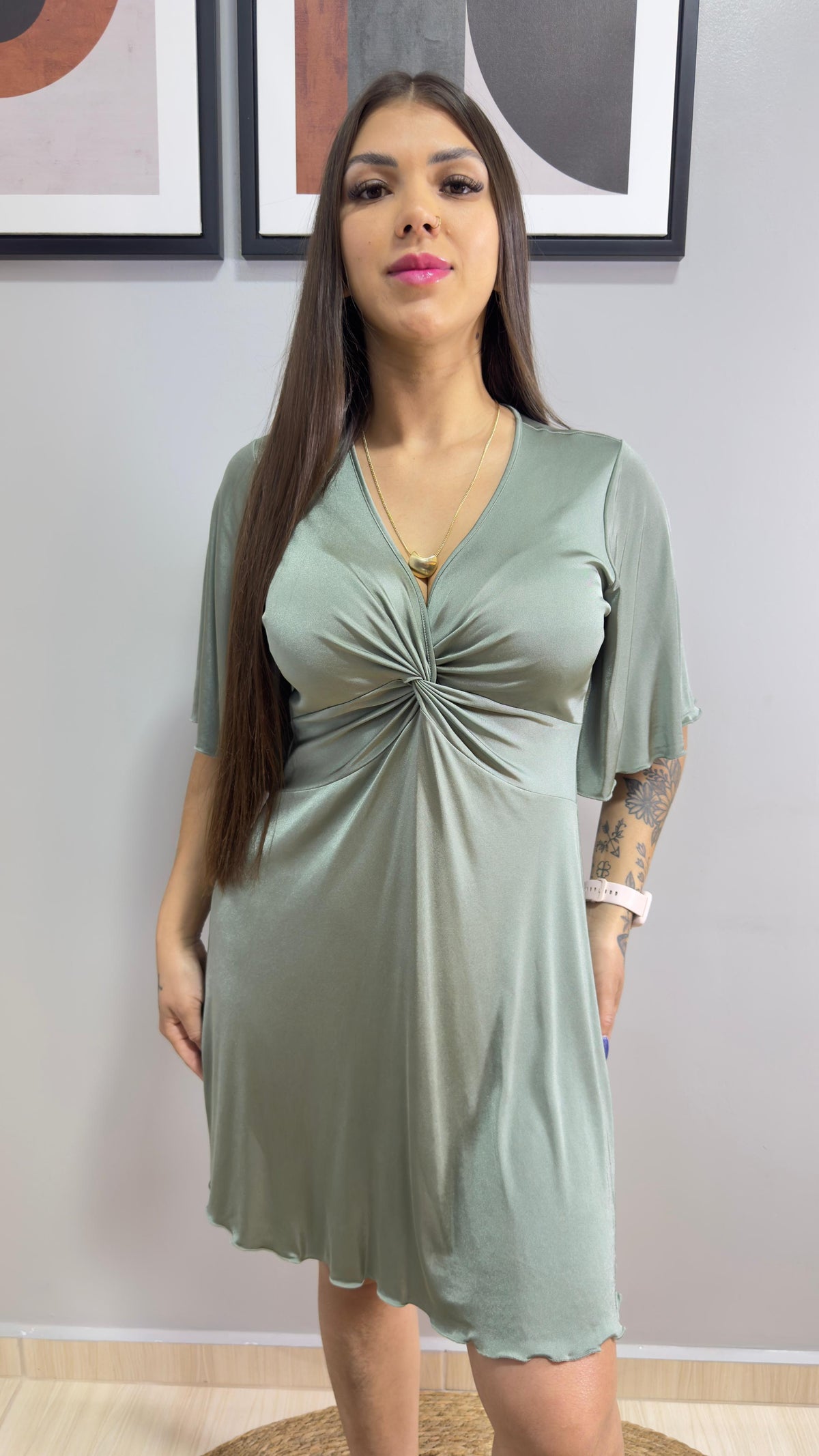 CAFTAN DE MICROFIBRA SILKY