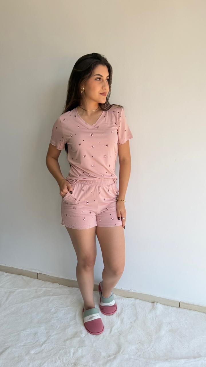 Pijama shortdoll de viscose
