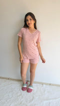 Pijama shortdoll de viscose