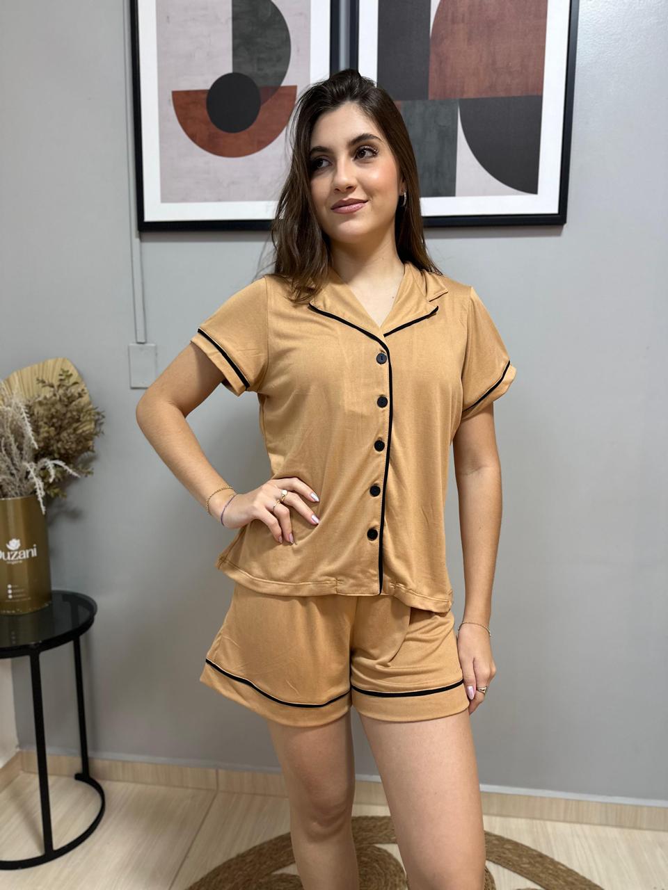Pijama shortdoll americano