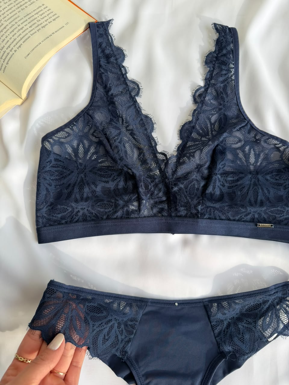 CONJUNTO BIO SENCI DE RENDA SEM ARO E SEM BOJO RECCO (Cópia)