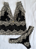 CONJUNTO GD1 TOP SEM ARO E SEM BOJO COM FORRADO DE RENDA