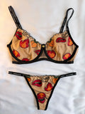 CONJUNTO LINGERIE GD1 COM ARO E SEM BOJO