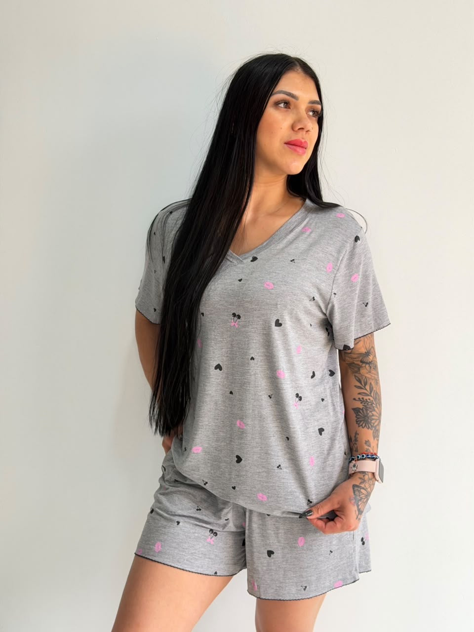 PIJAMA SHORTDOLL DE VISCOSE