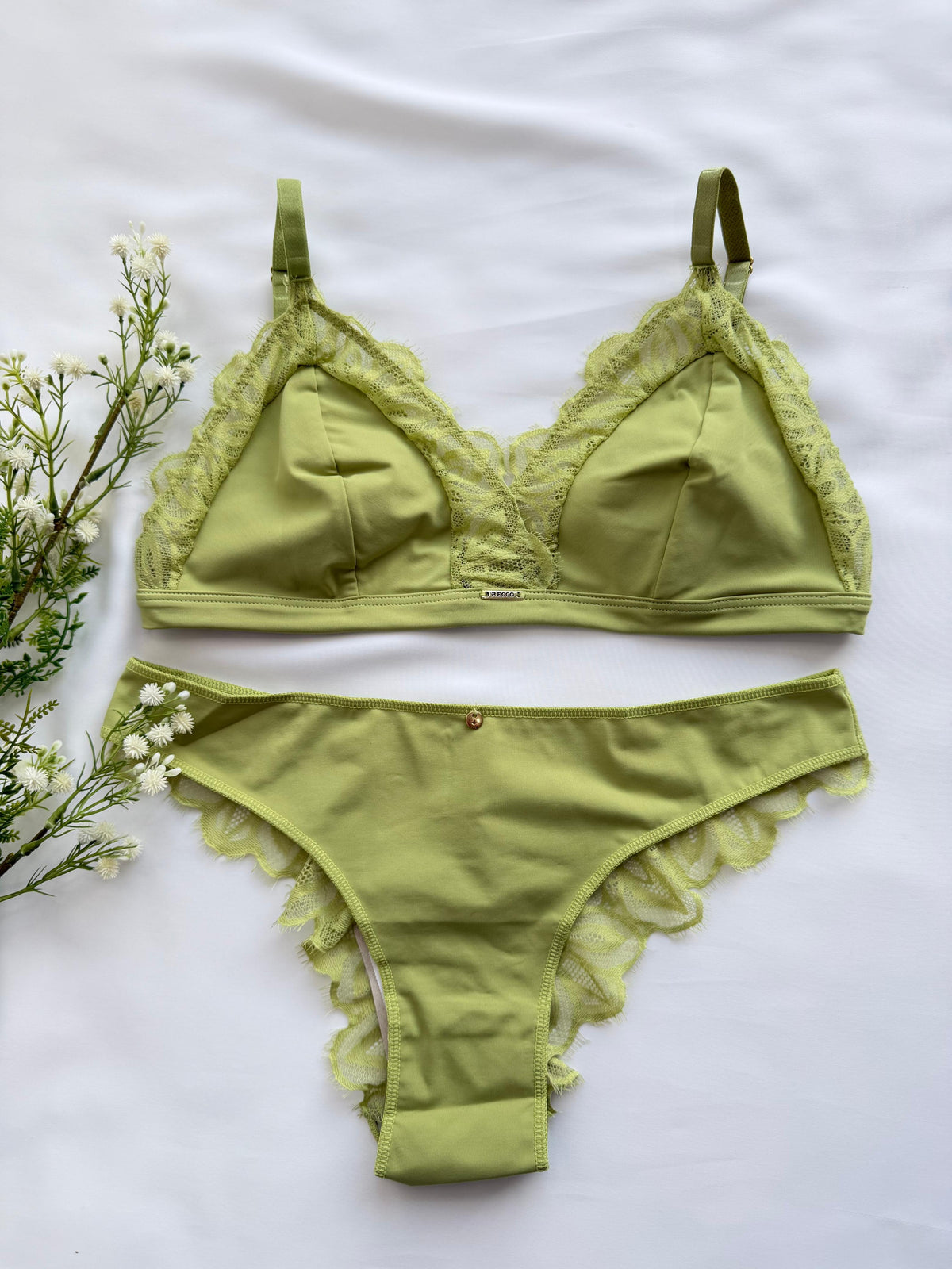 CONJUNTO RECCO DE BIO SENCI COM RENDA (peças avulsas)