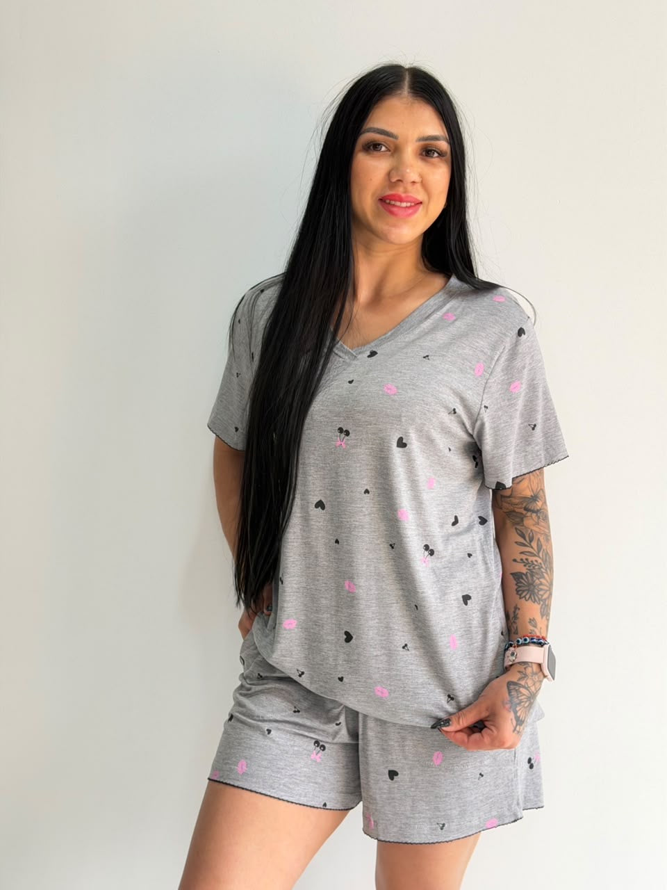 PIJAMA SHORTDOLL DE VISCOSE
