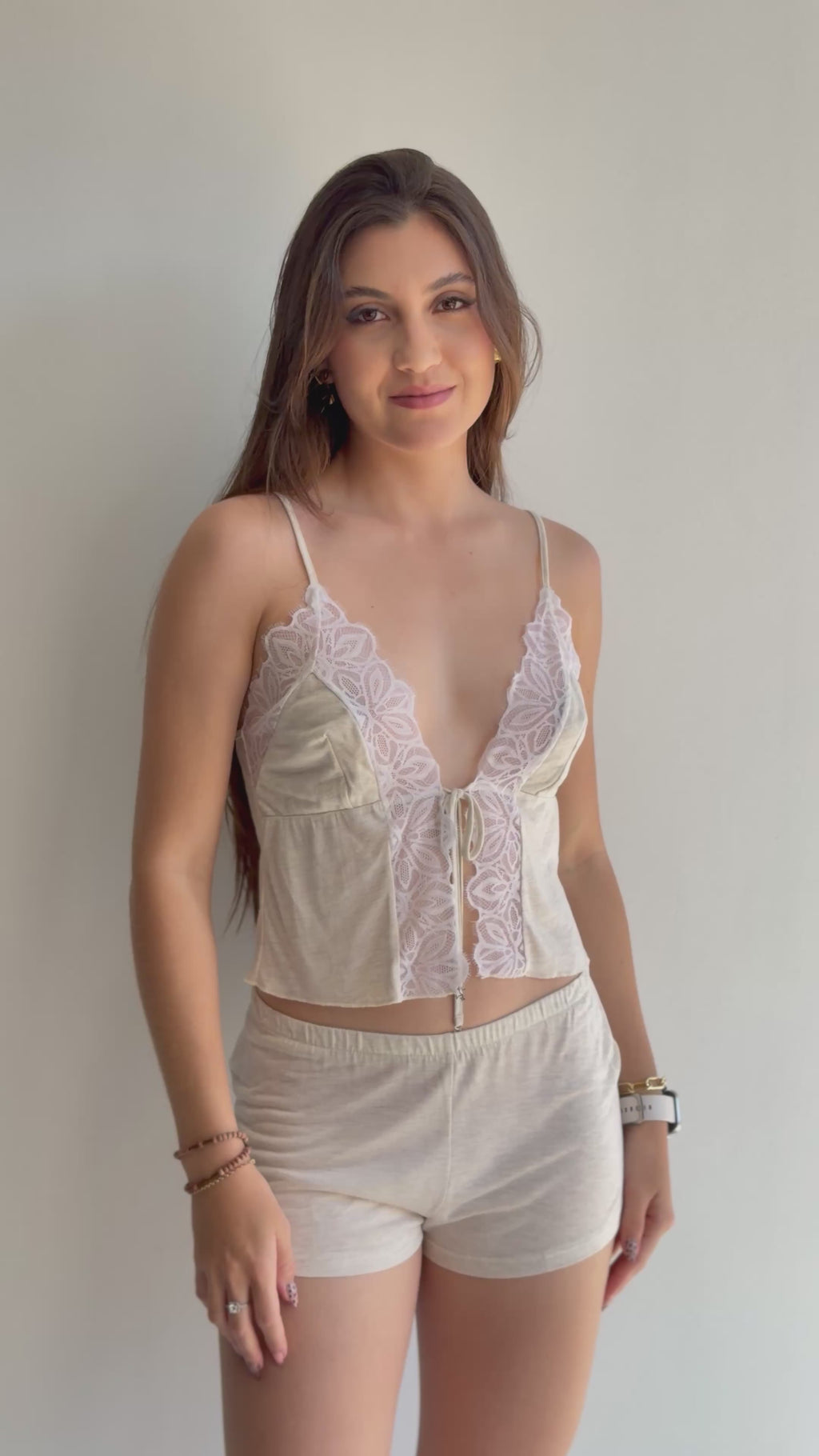 BABYDOLL MODAL MESCLA EASY E RENDA RECCO