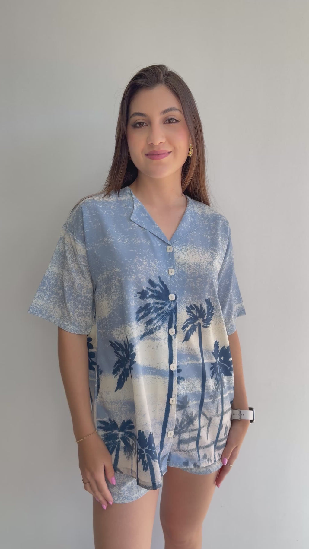 PIJAMA CURTO ABERTO DE SILKY SKIN RECCP