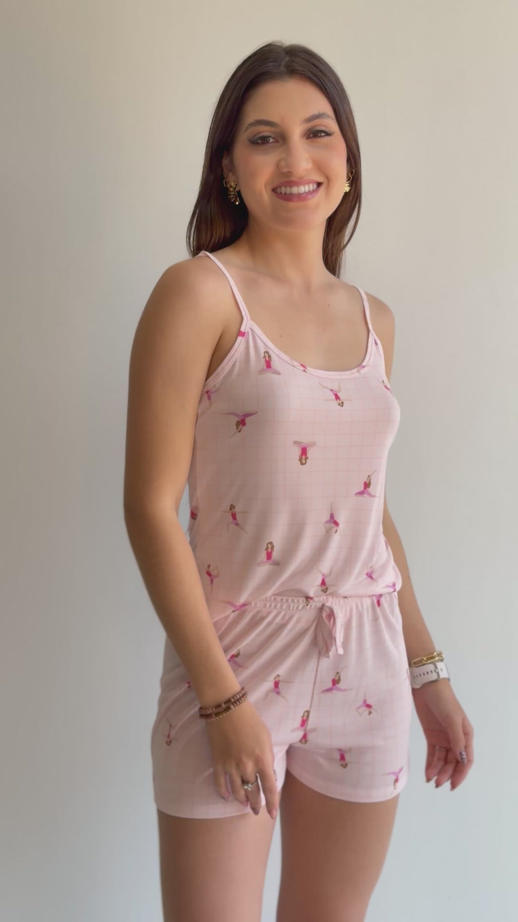 SHORTDOLL DE MICROFIBRA BAUNILHA